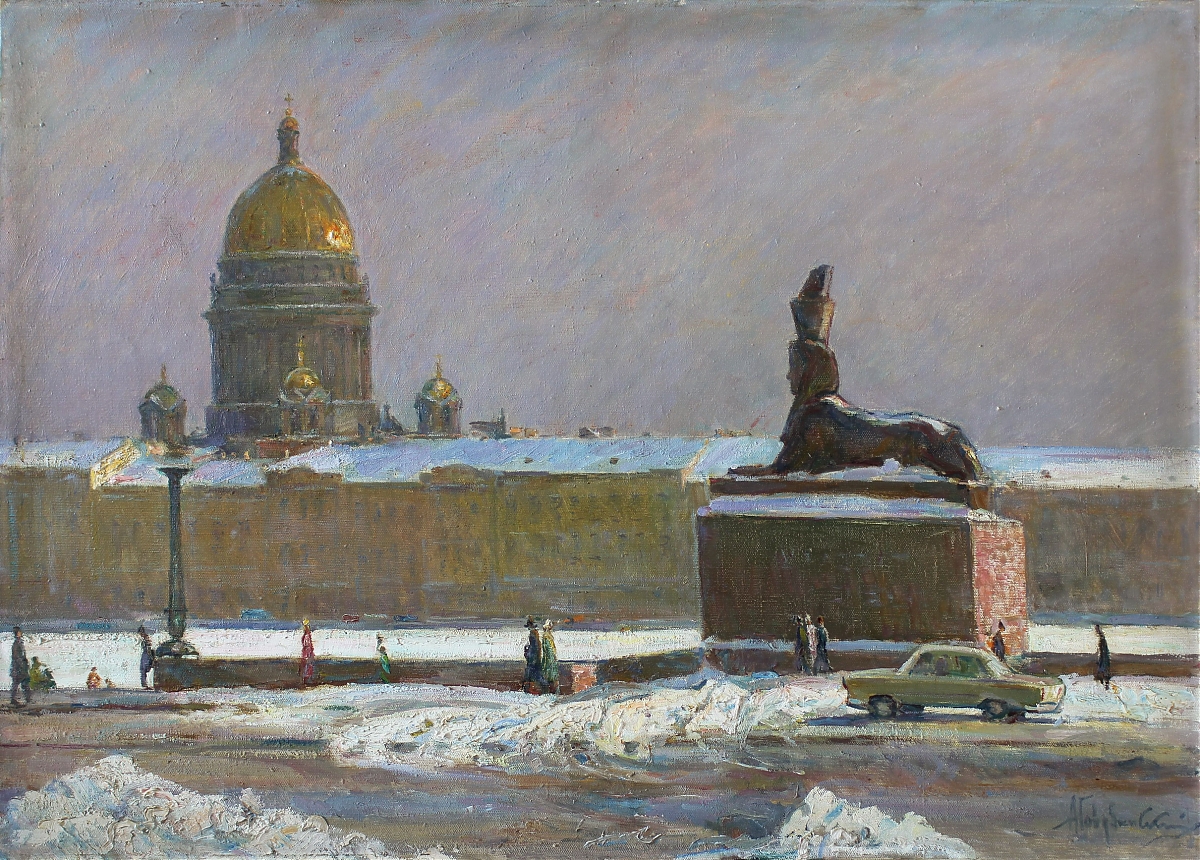 Вид на Ісаакіївський собор