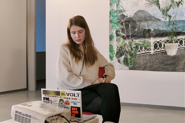 The last week of Karina Sinitsa's exhibition "Welcome to Paradise" has begun