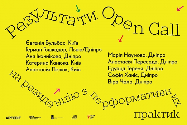 Результати open call на Резиденцію з перформативних практик 