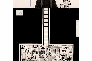 We are launching a giveaway, where participants can receive an etching of ‘Bunker’ from etchingroom1 for a donation!