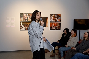 We invite you to the literary evening of the Dnipro poet Denis Lukin "Route 38"